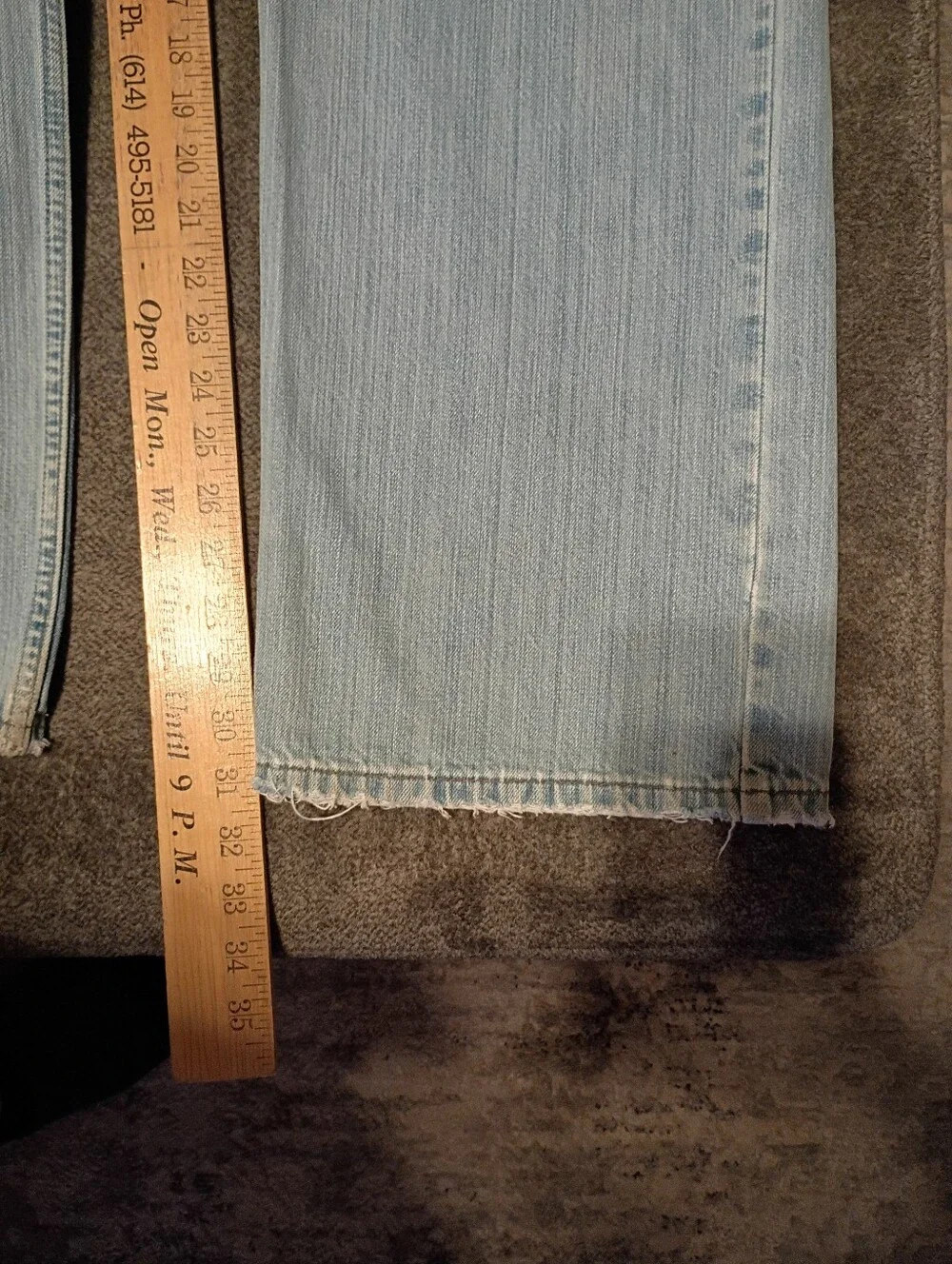Levi's Men's 529 Low Rise Straight Jeans Size 36x32